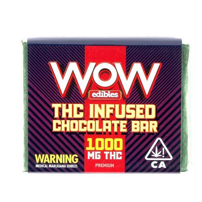 WOW Infused Chocolate Bar Edible
